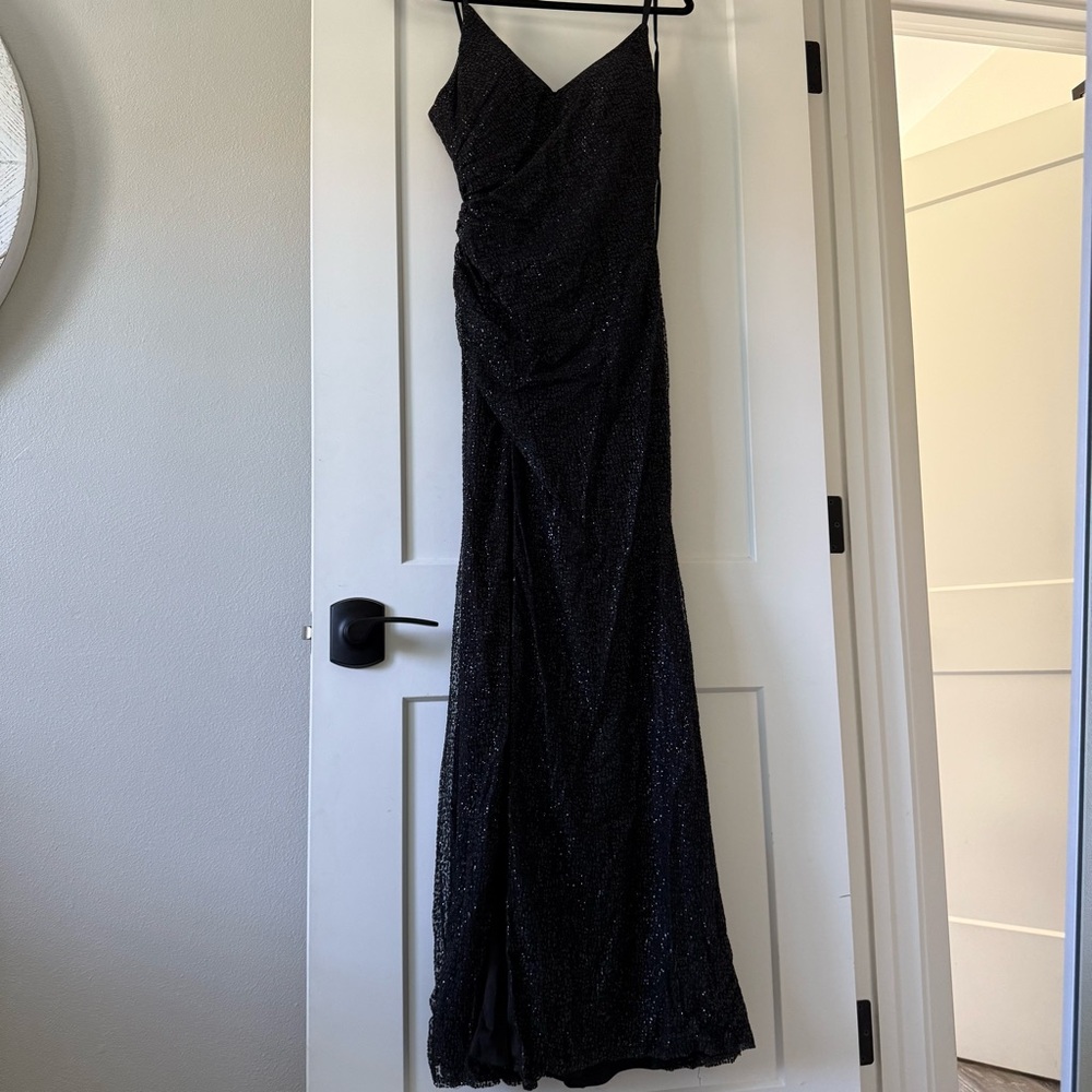 Elegant Black Evening Gown
